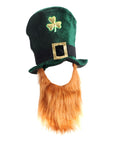 St Patricks Day Hat with Brown Beard