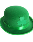 St Patricks Day Green Bowler Hat