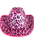 Animal Cowboy Hat (Pink Leopard)