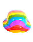 Rainbow Bowler Hat (Plastic) 6pk or 12pk