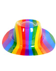 Rainbow Cowboy Hat (Plastic) 6pk or 12pk
