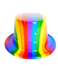 Rainbow Top Hat (Plastic) 6pk or 12pk