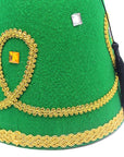 Deluxe Green Arabian Fez Hat