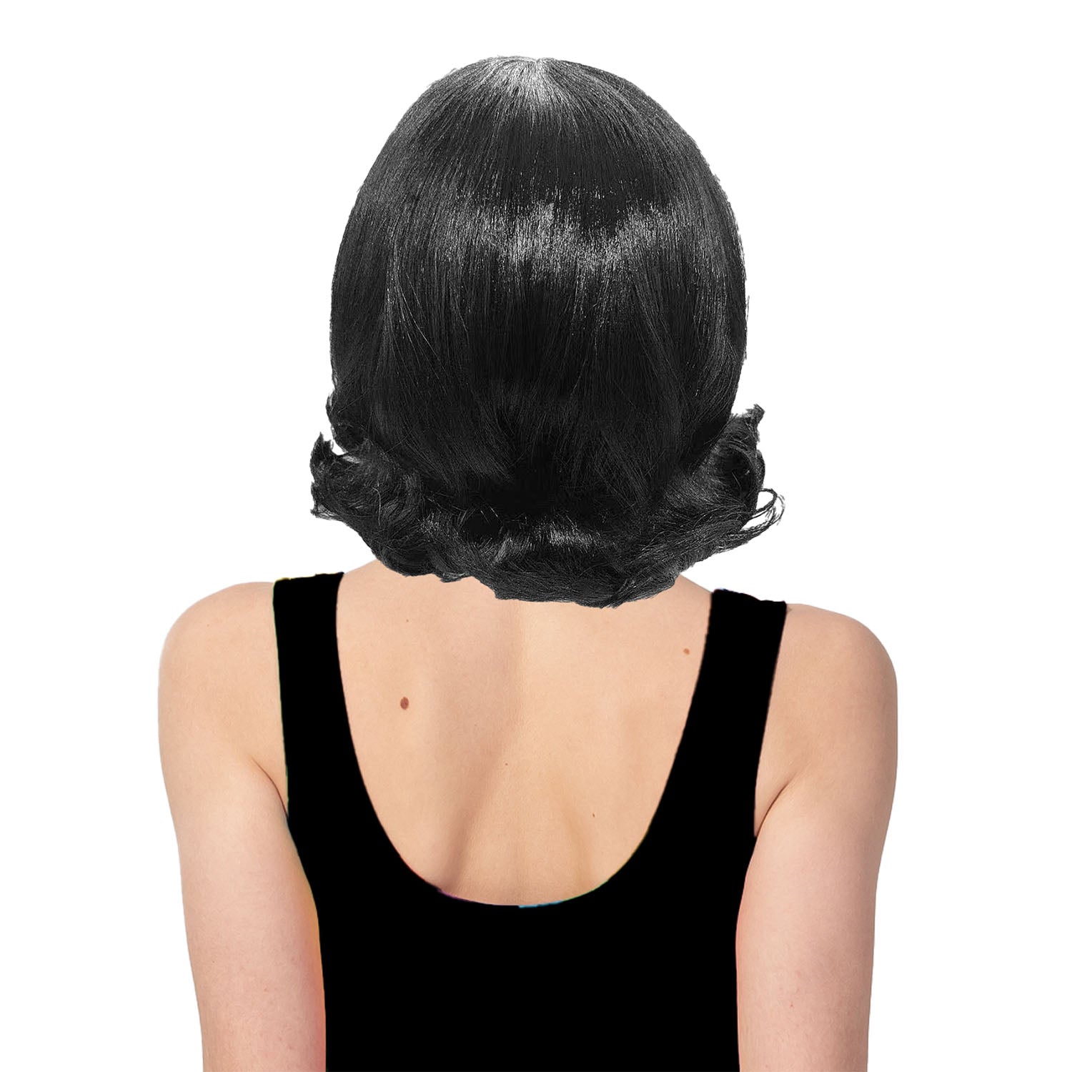 50s Vintage Retro Bob Wig (Black)