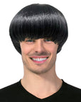 Black Bowl Cut Wig