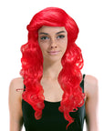 Long Mermaid Wig (Red)