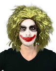 Evil Green Clown Wig