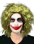 Evil Green Clown Wig