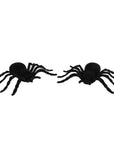 Flocked Spiders 2pk