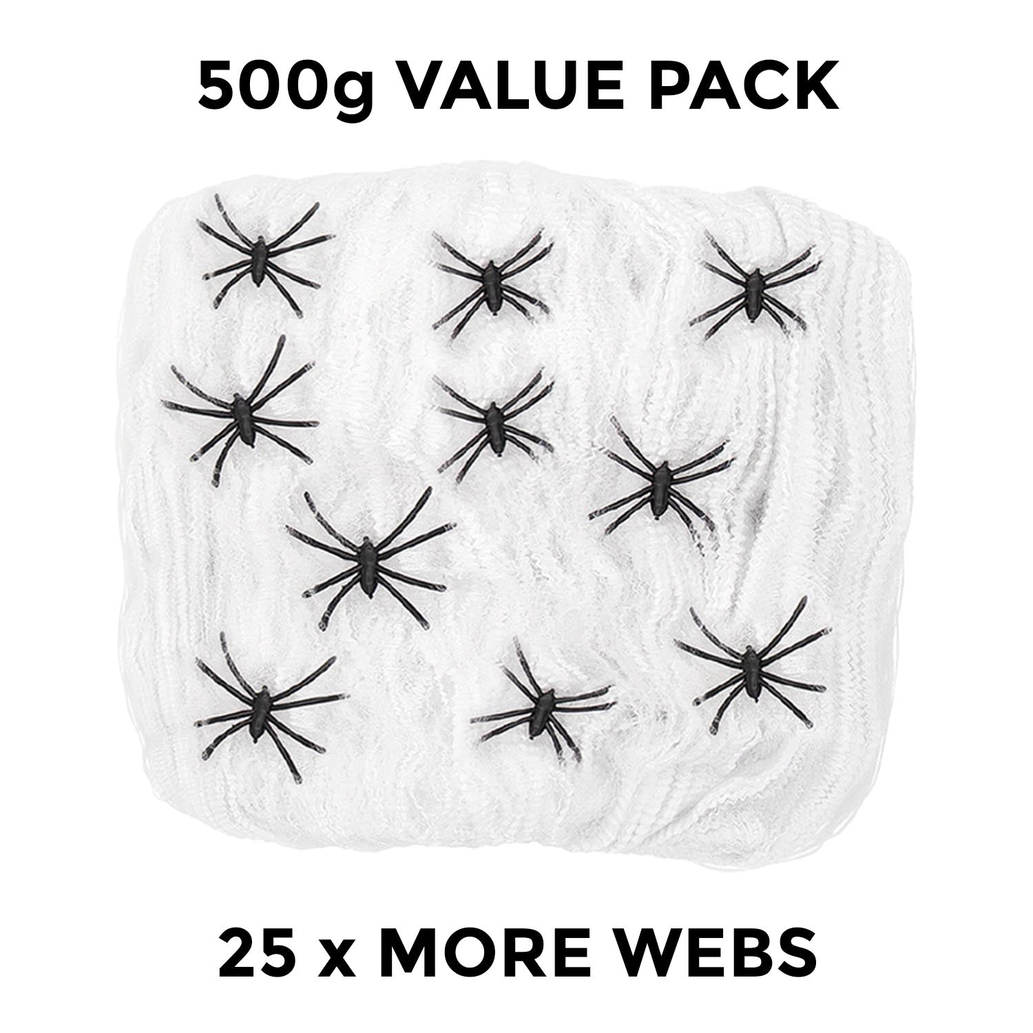 Spider Web Decoration Jumbo Pack (500g)