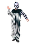 Adult Black and White Clown Costume