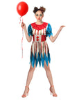 Adult Circus Clown Lady Costume