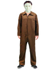 Adult Psycho Serial Killer Brown Costume