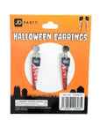 Bloody Saws Halloween Earrings (Clip On)