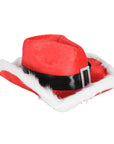 Santa Velvet Trilby Hat