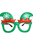 Christmas Elf Party Glasses (Green)