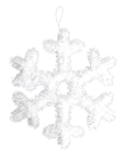 Christmas Tinsel Decoration (Snowflake)