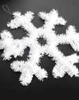 Christmas Tinsel Decoration (Snowflake)