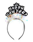 Happy New Year Iridescent Tinsel Headband