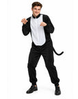 Adult Black Cat Jumpsuit Costume