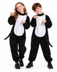 Children Black Cat Jumpsuit Costume