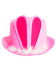 Kids Easter Bunny Felt Top Hat (Pink)