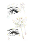 Side Face Diamonte Stickers