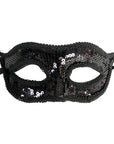 Black Sequin Mask