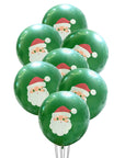 Santa Christmas Balloons (Green)