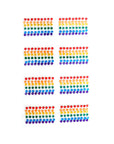Rainbow Diamante Stickers