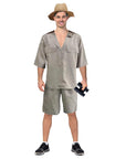 Adult Wildlife Explorer Man Costume