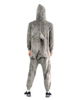 Adult Shark Onesie Costume (Grey)