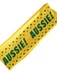 Australia Fabric Headband (Aussie Yellow and Green)