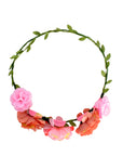 Rose Flower Headband (Pink)