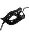 Black Sequin Mask