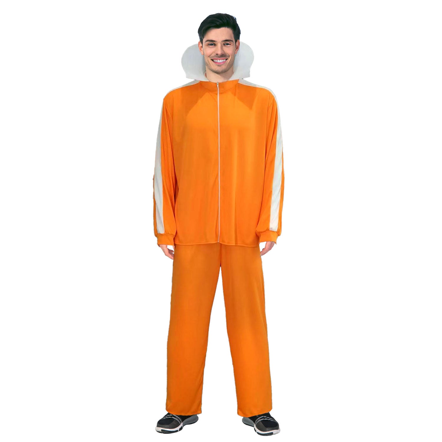Adult Orange Tracksuit Costume