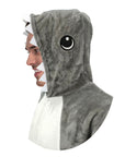 Adult Shark Onesie Costume (Grey)