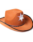 Brown Deputy Sheriff Cowboy Hat