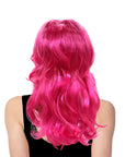 Wavy Curly Wig (Pink)