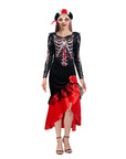 Adult Spanish Señora Skeleton Costume