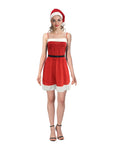 Adult Jingle Bell Santa Girl Costume