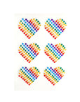 Rainbow Diamante Stickers