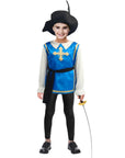 Children Blue Musketeer Costume