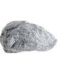 Vintage Old Man Cap (Tweed Light Grey)