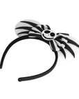 Halloween Skeleton Sequin Bow Headband