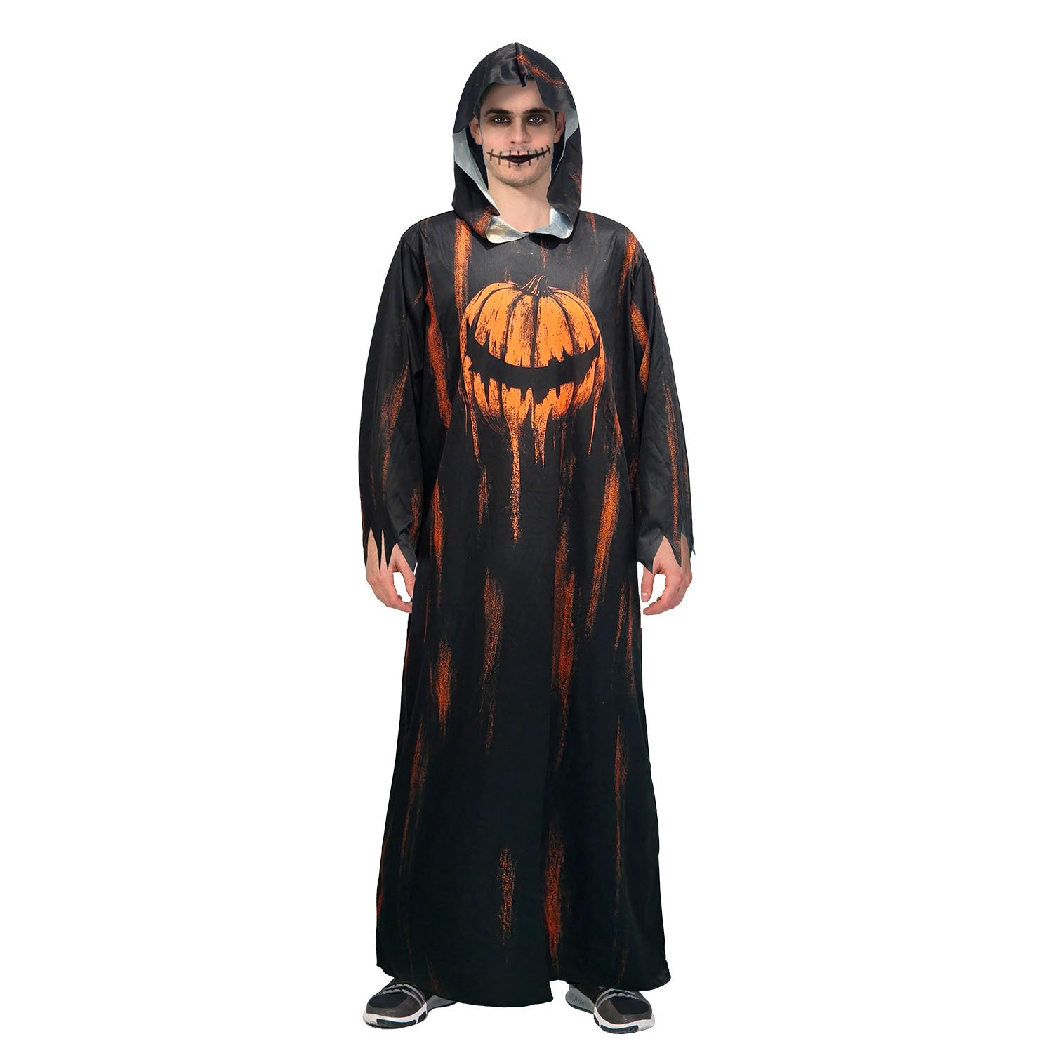 Adult Pumpkin Grave Ghoul Reaper Costume