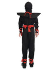 Children Red Ninja Assassin Costume