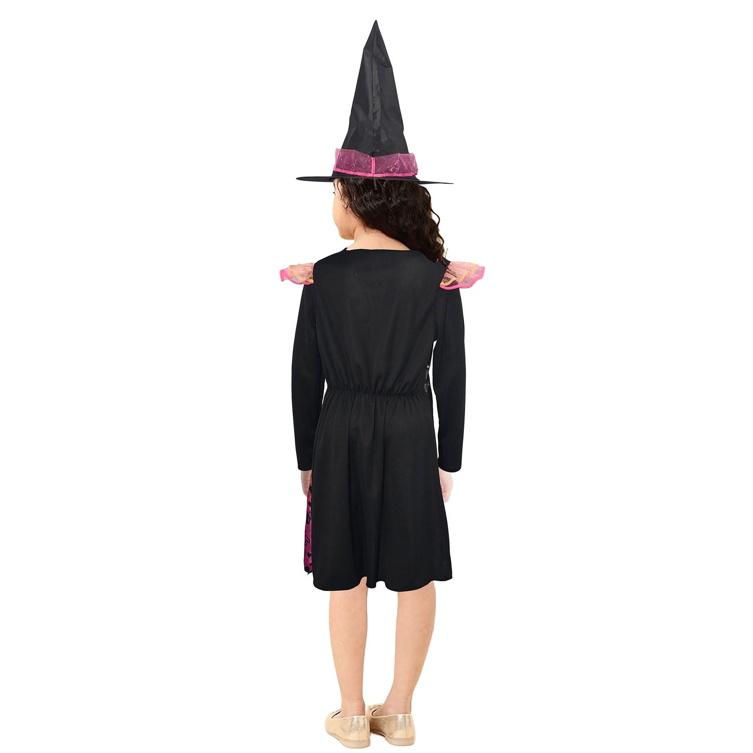 Children Pink Witch Costume