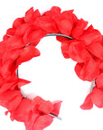 Hawaiian Flower Headband (Red)