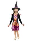 Children Pink Witch Costume